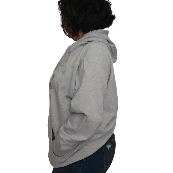 New York Jets NFL Women's Plus Size Screen Print Hoodie 3X - Picture 2 of 2